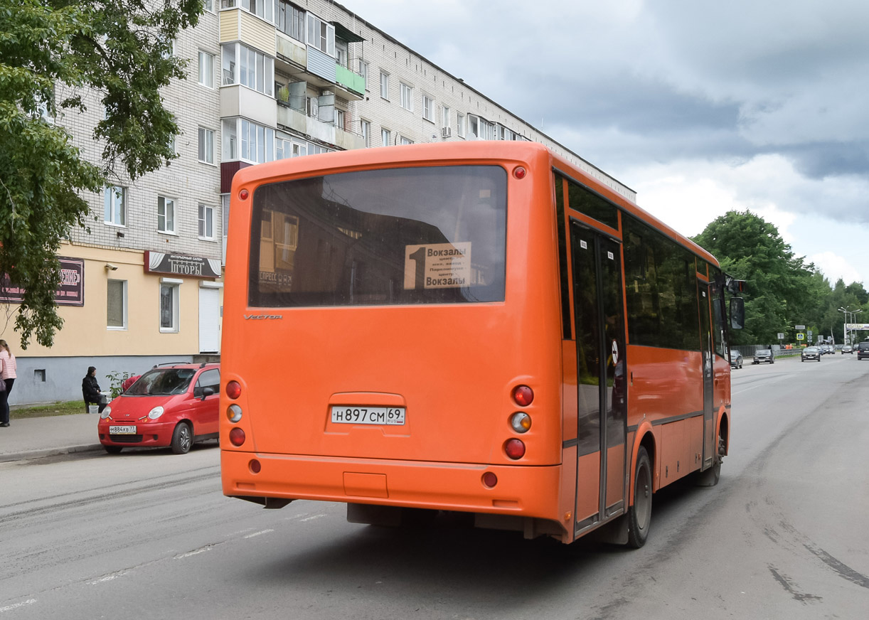 Тверская область, ПАЗ-320414-04 "Вектор" № Н 897 СМ 69