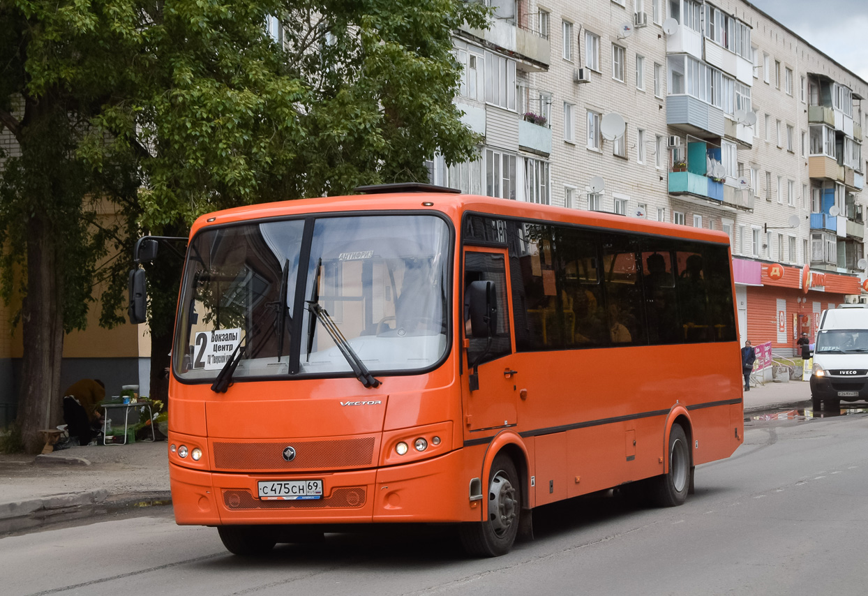 Тверская область, ПАЗ-320414-04 "Вектор" № С 475 СН 69