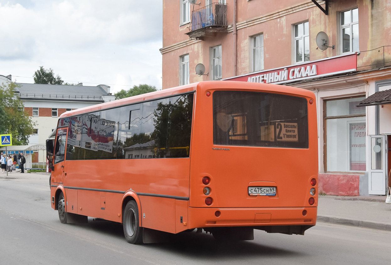 Тверская область, ПАЗ-320414-04 "Вектор" № С 475 СН 69