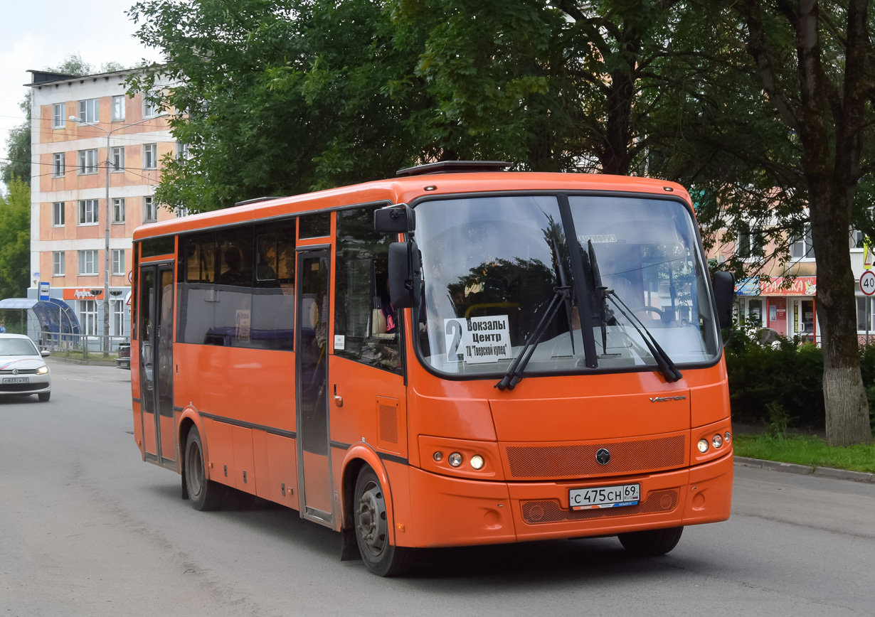 Тверская область, ПАЗ-320414-04 "Вектор" № С 475 СН 69