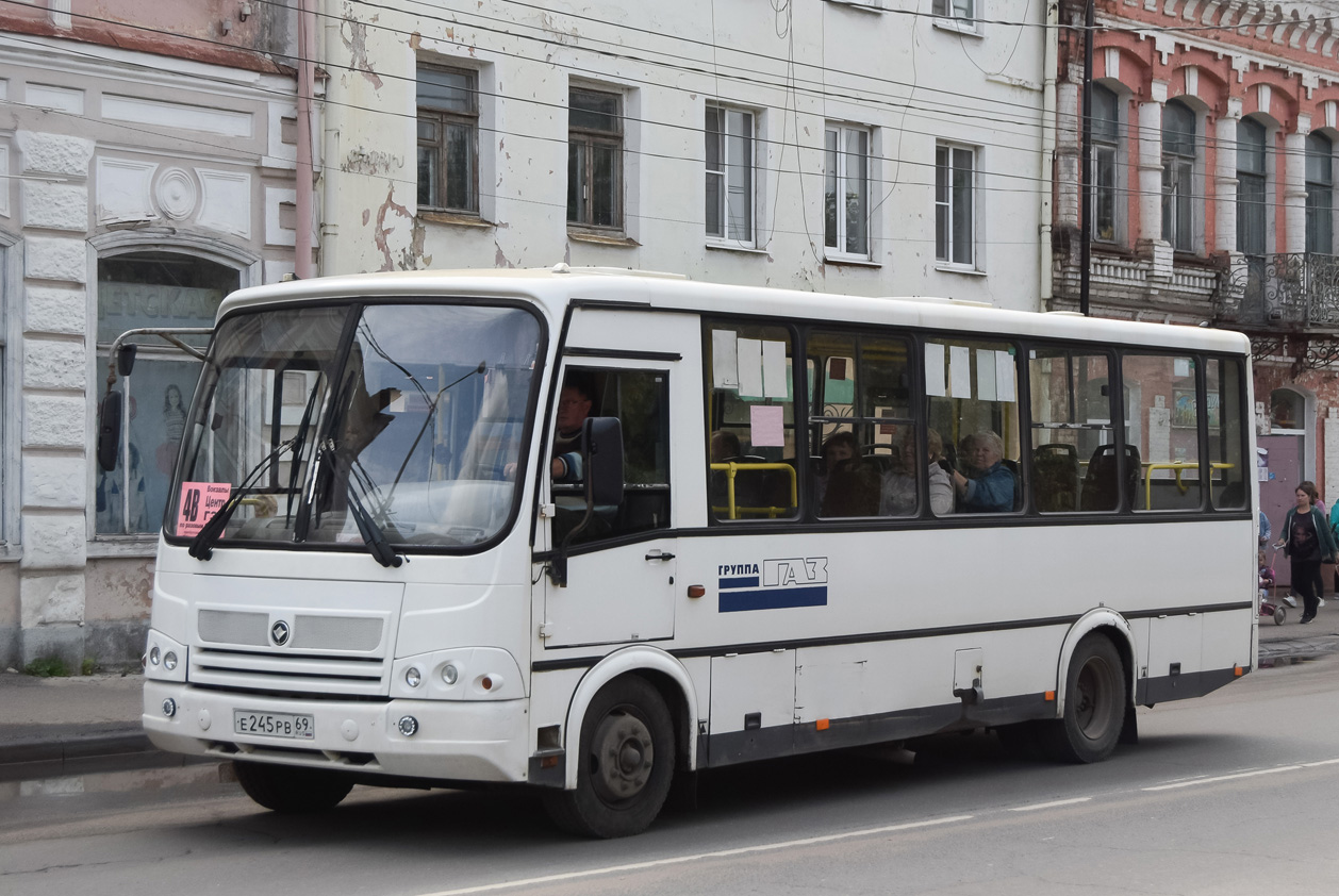 Tver Region, PAZ-320412-05 Nr. Е 245 РВ 69