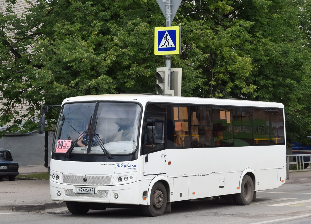 Тверская область, ПАЗ-320414-05 "Вектор" (1-2) № В 424 СА 69