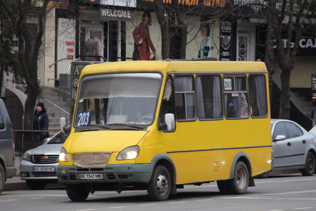 Днепропетровская область, БАЗ-22154 "Дельфин" № AE 1347 MB