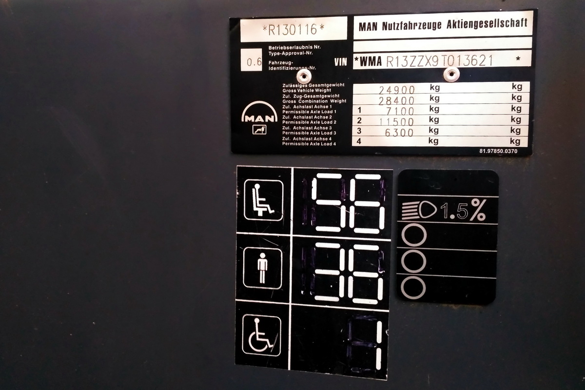 Одесская область, MAN R13 Lion's Regio L ÜL354 L № HH 040207