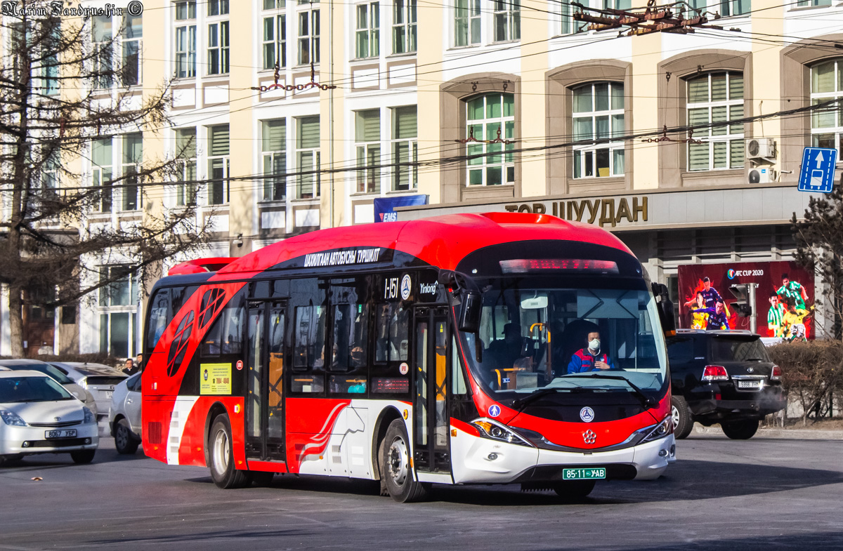 Монголия, Granton GTQ6126BEVBT20 (Yinlong) № 1-151