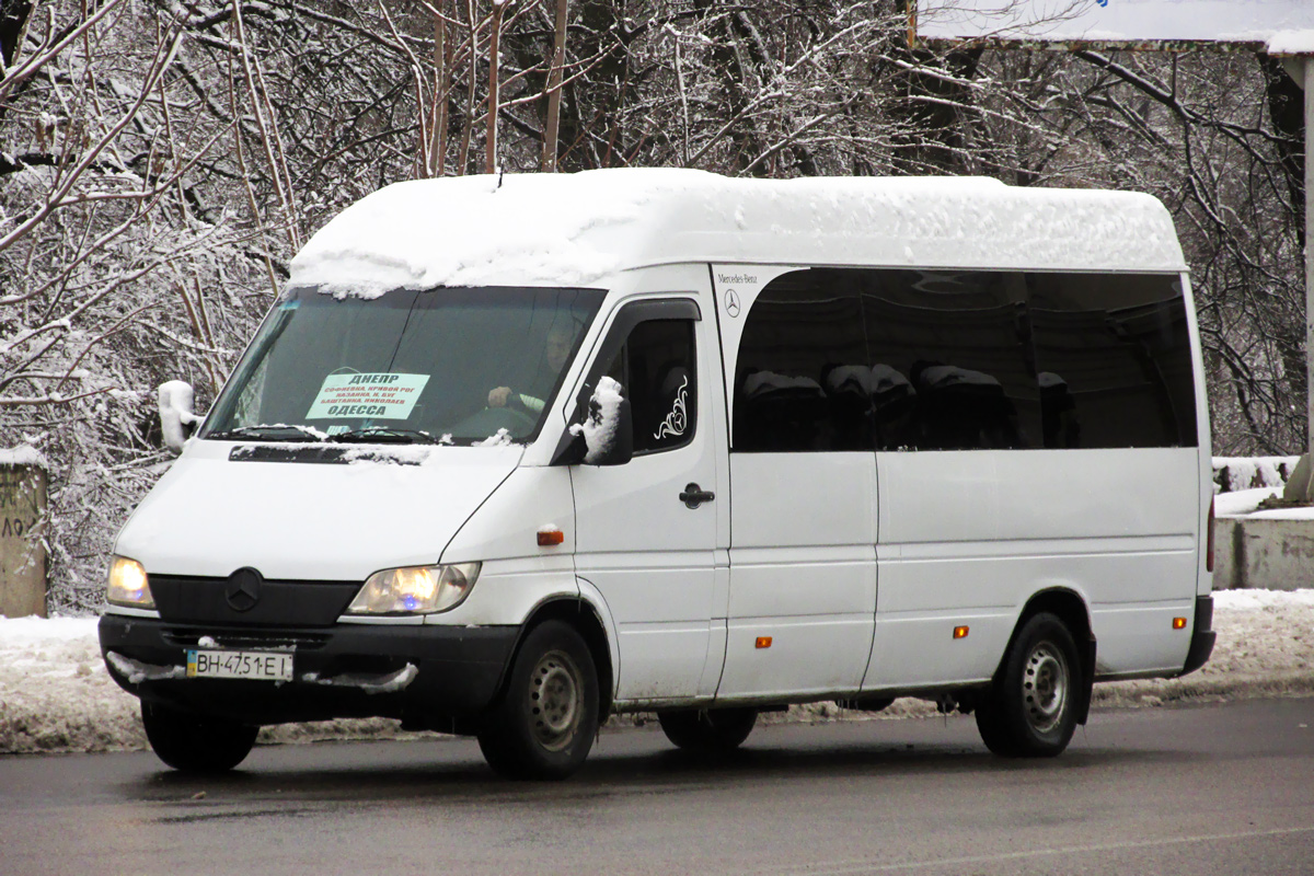 Одесская область, Mercedes-Benz Sprinter W903 308CDI № BH 4751 EI