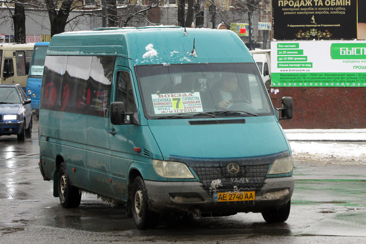 Днепропетровская область, Mercedes-Benz Sprinter W903 313CDI № AE 2740 AA