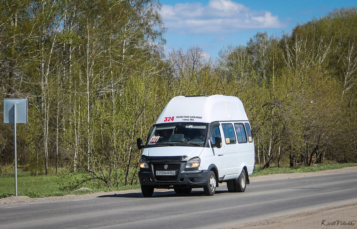 Новосибирская область, Луидор-225000 (ГАЗ-322133) № С 739 РМ 154