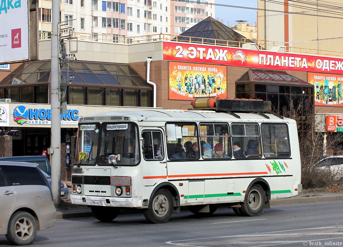 Томская область, ПАЗ-32054 № О 296 УВ 70