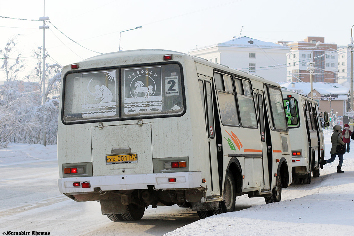 Саха (Якутия), ПАЗ-32054 № УХ 001 77