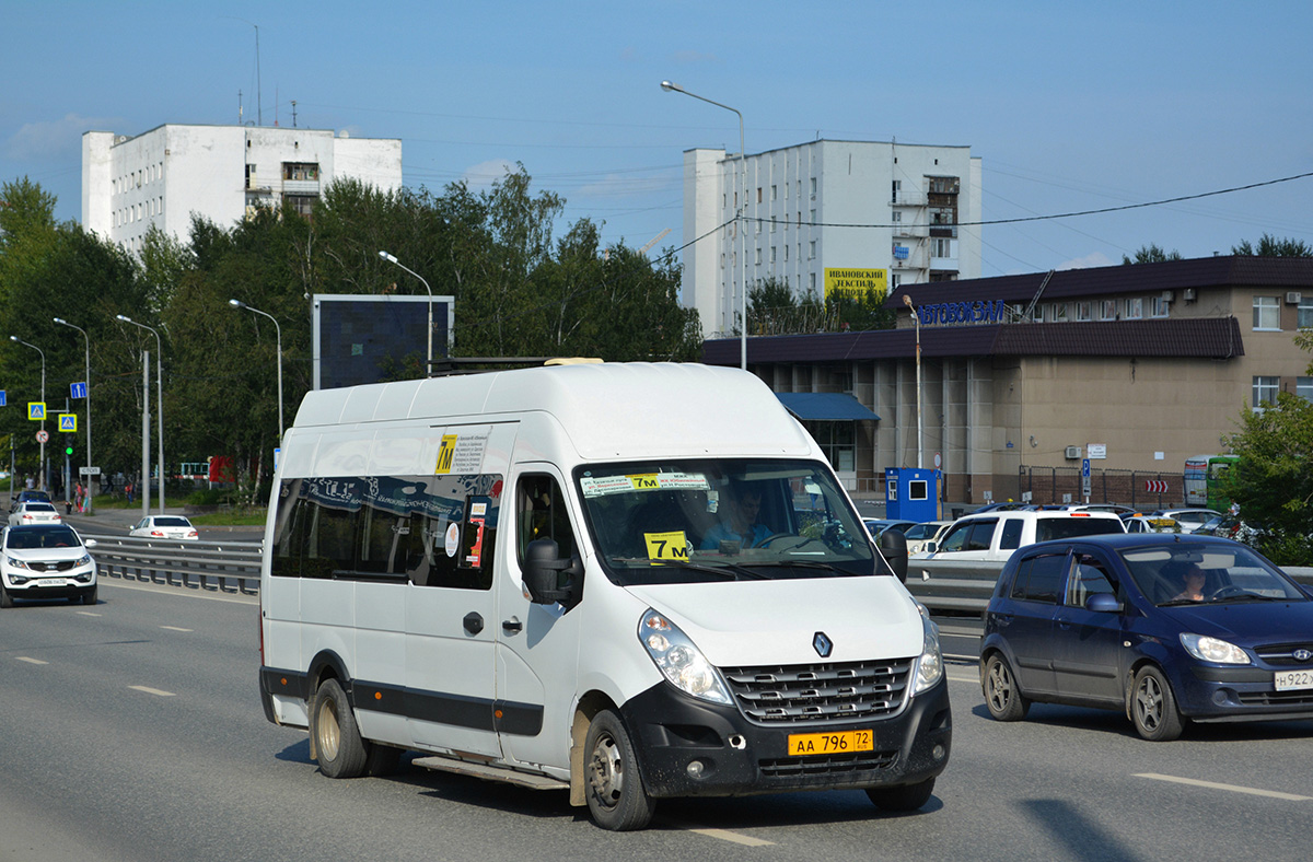 Тюменская область, Renault Master № АА 796 72