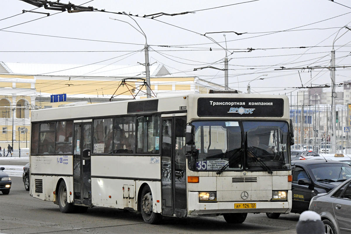 Алтайский край, Mercedes-Benz O405 № АР 126 22