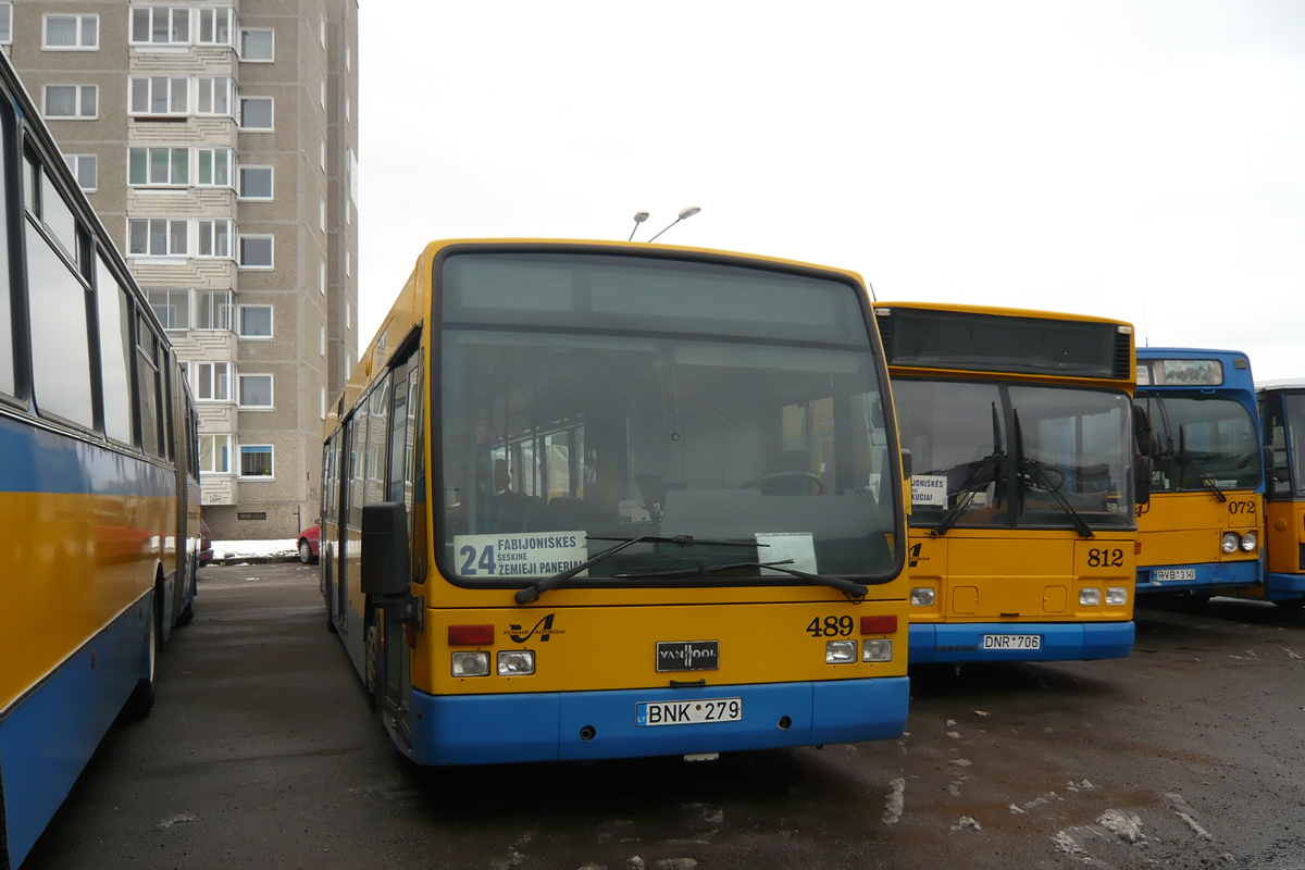 Литва, Van Hool A300 № 489