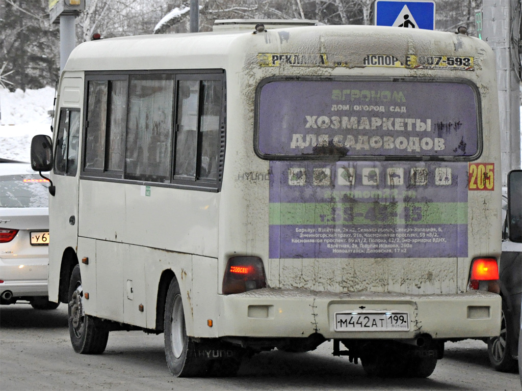 Алтайский край, Hyundai County SWB (РЗГА) № М 442 АТ 199 — Фото —  Автобусный транспорт