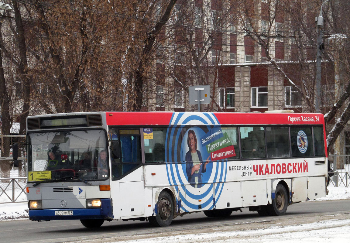 Perm region, Mercedes-Benz O407 # А 569 КМ 159