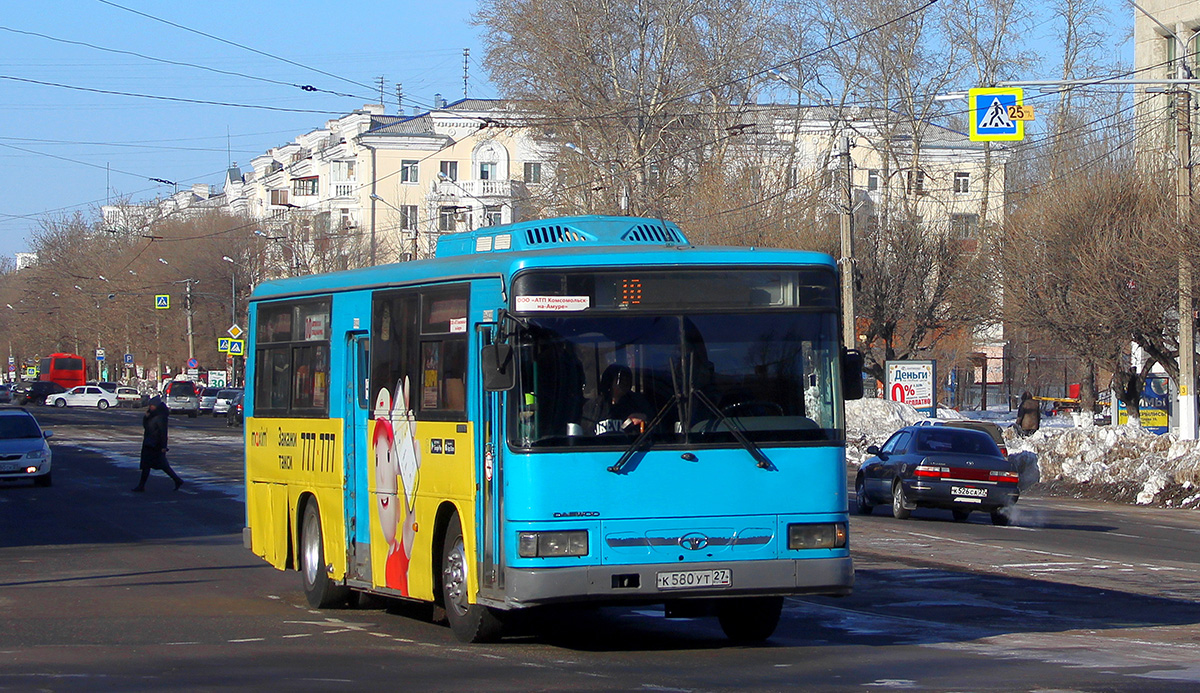 Хабаровский край, Daewoo BS106 Royal City (Busan) № К 580 УТ 27