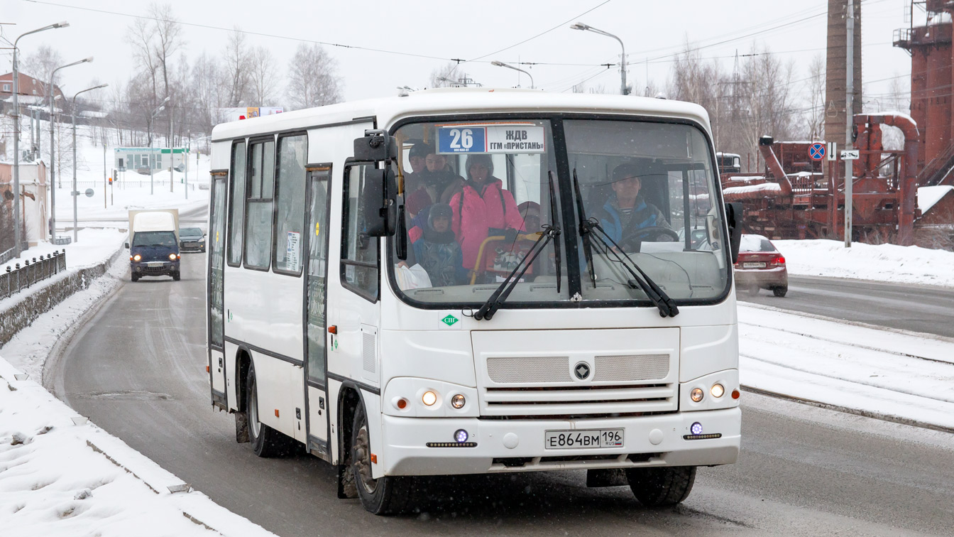 Свердловская область, ПАЗ-320302-11 № Е 864 ВМ 196