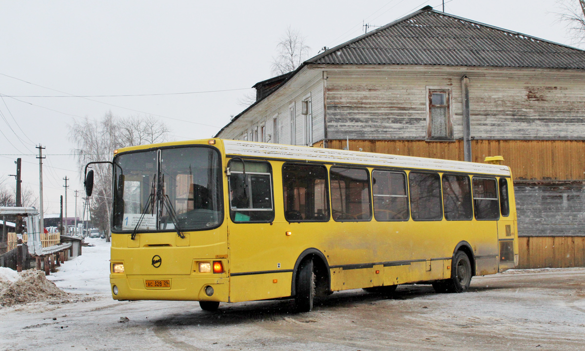 Архангельская область, ЛиАЗ-5256.35 № АС 328 29