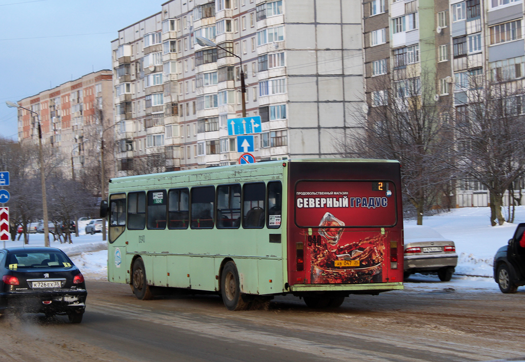 Вологодская область, ГолАЗ-АКА-5225 № 0940