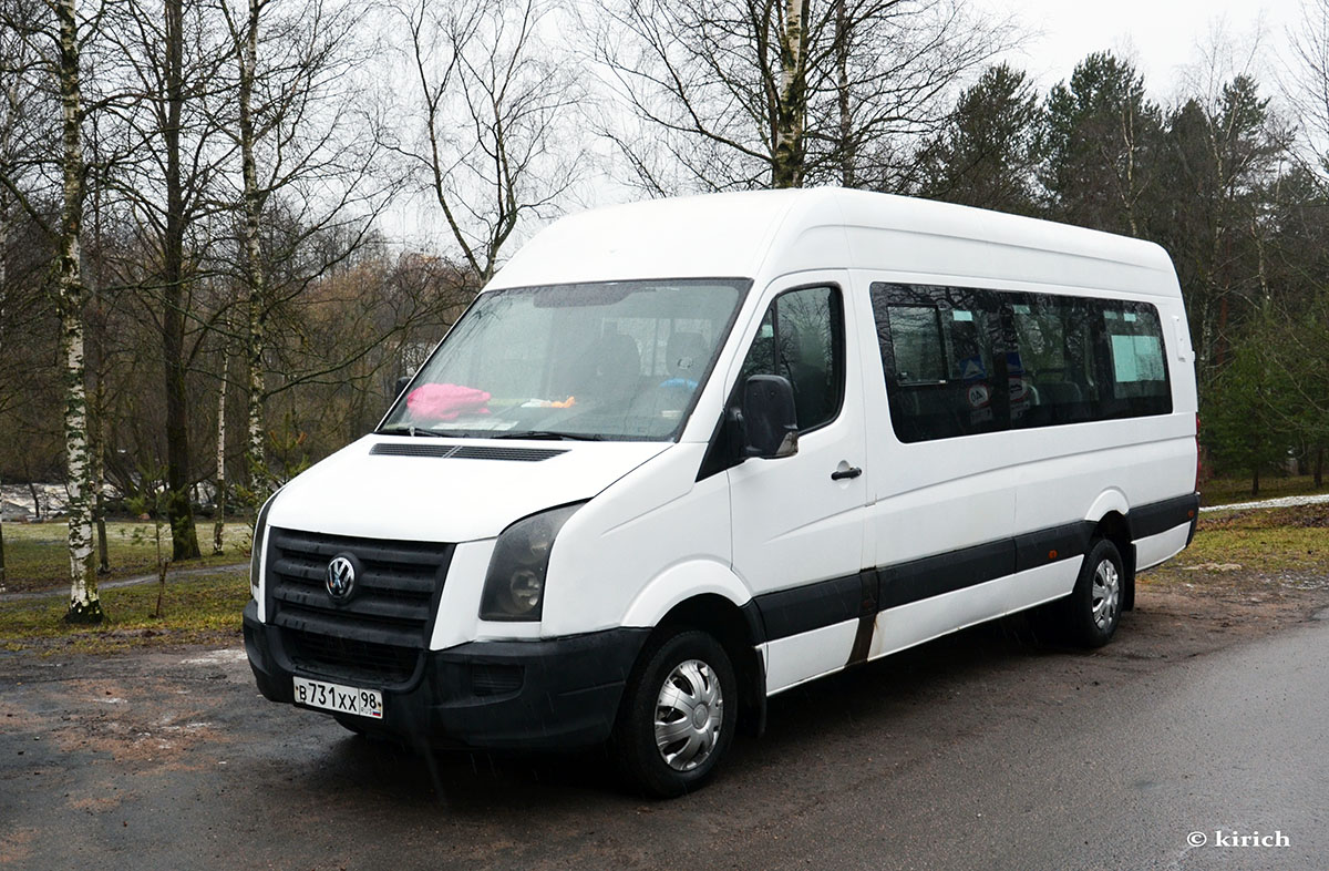 Sankt Peterburgas, BTD-2219 (Volkswagen Crafter) Nr. В 731 ХХ 98