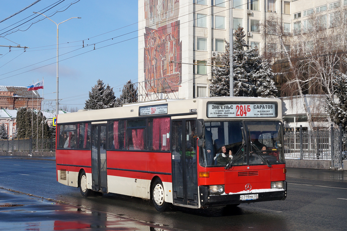 Саратовская область, Mercedes-Benz O405 № О 719 МК 33