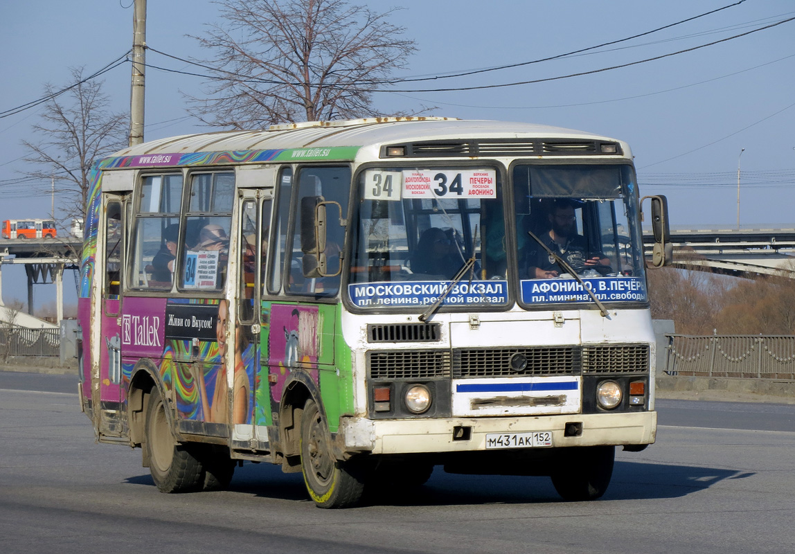 Нижегородская область, ПАЗ-32054 № М 431 АК 152