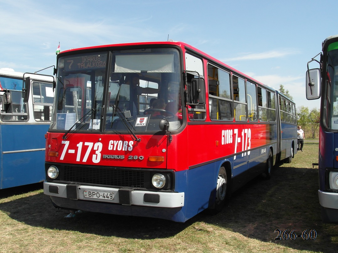 Венгрия, Ikarus 280.40A № 04-49; Венгрия — VII. Nemzetközi Ikarus, Csepel és Veteránjármű Találkozó, Polgár (2014)