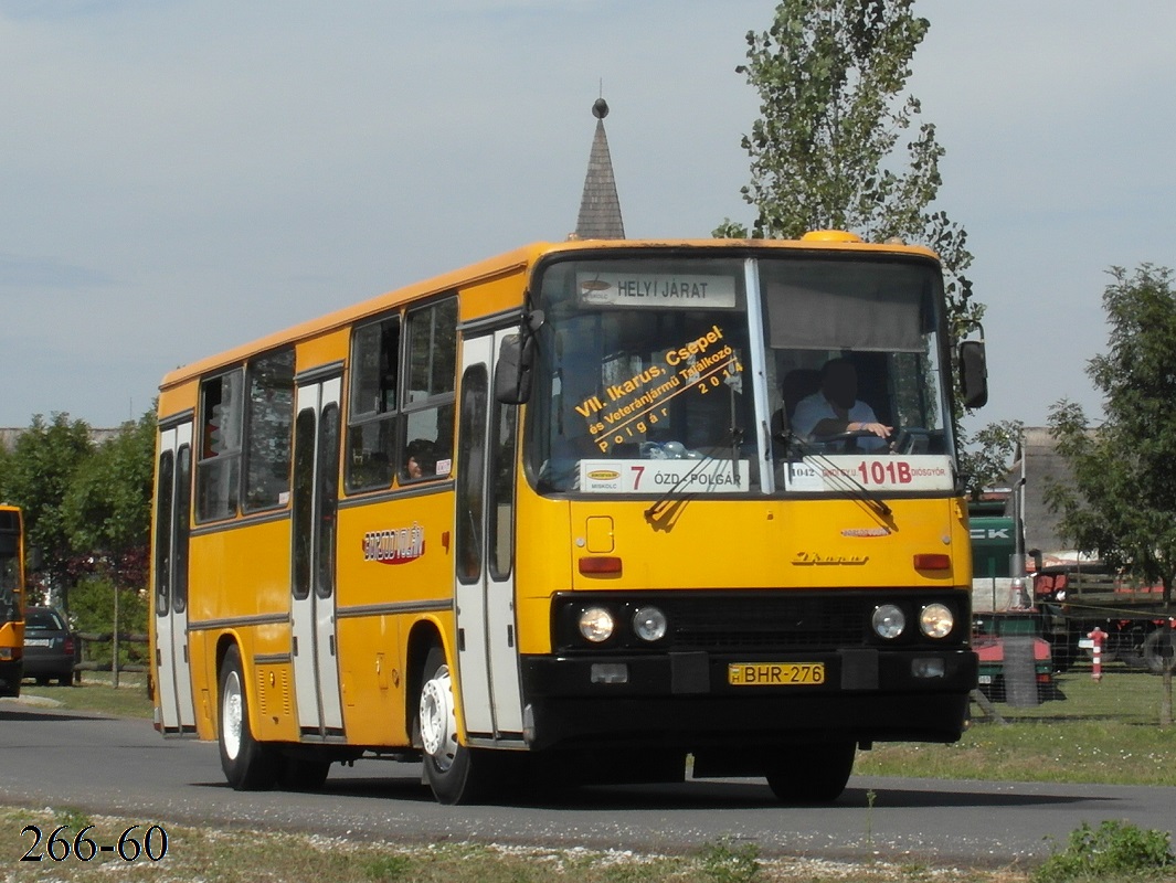 Венгрия, Ikarus 260 (Borsod Volán) № BHR-276; Венгрия — VII. Nemzetközi Ikarus, Csepel és Veteránjármű Találkozó, Polgár (2014)