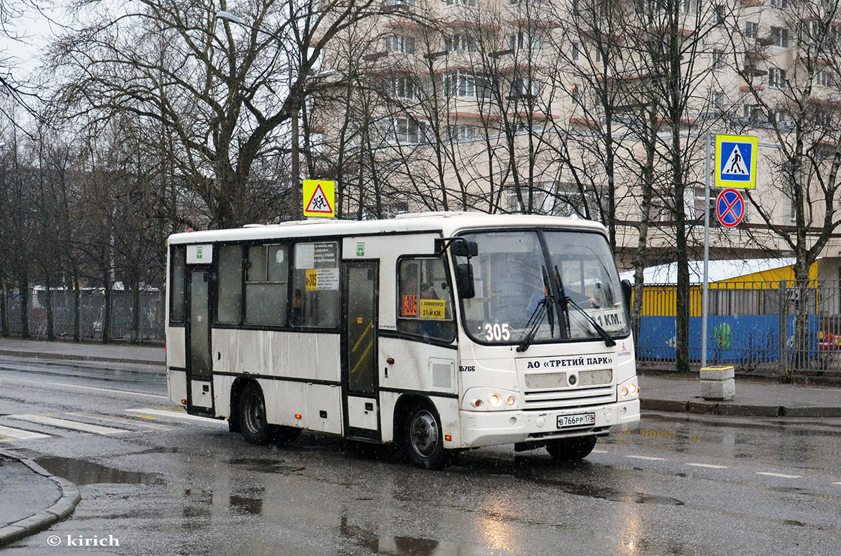 Санкт-Петербург, ПАЗ-320402-05 № В 766 РР 178