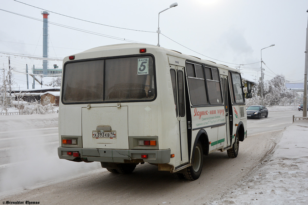 Саха (Якутия), ПАЗ-32054 № Х 393 КВ 14