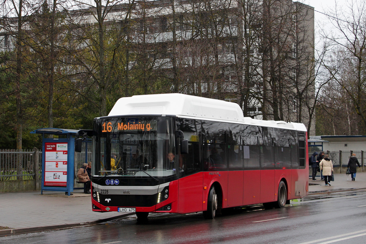 Литва, BMC Procity II 12LF CNG № 2228