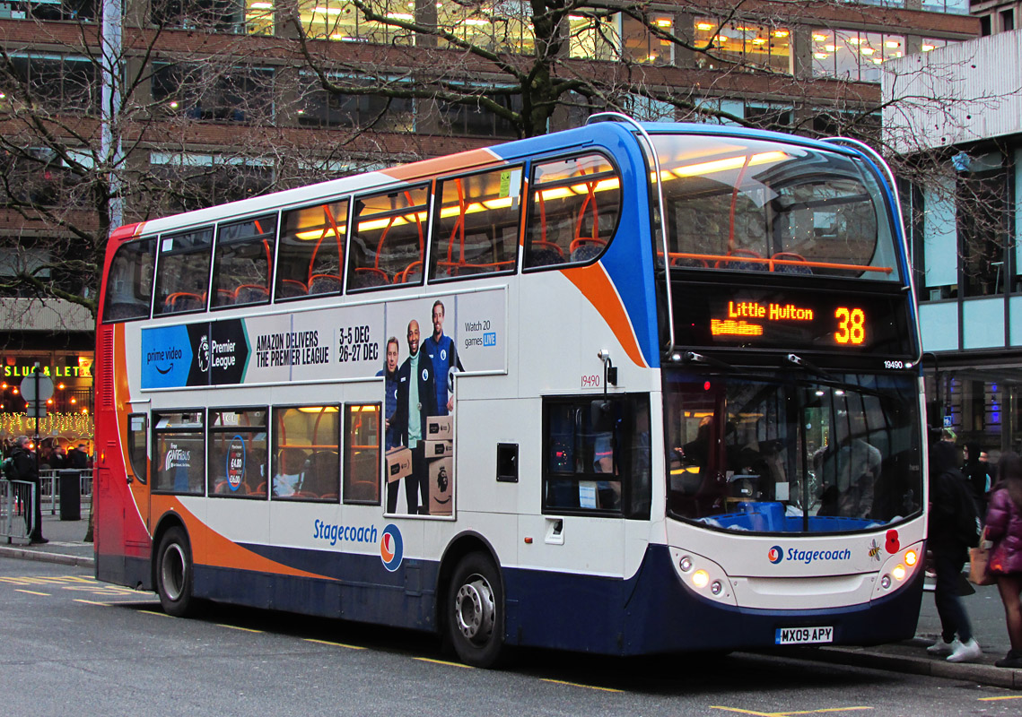Великобритания, Alexander Dennis Enviro400 № 19490