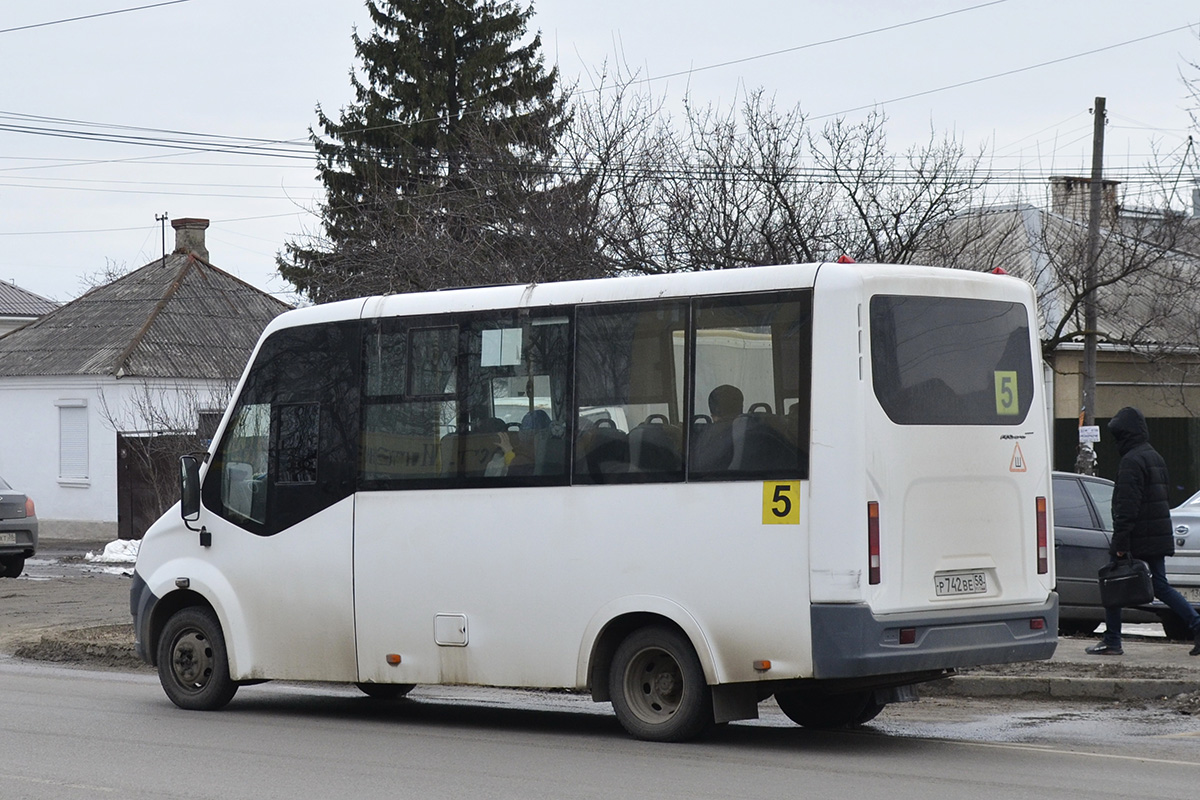 Воронежская область, ГАЗ-A64R42 Next № Р 742 ВЕ 58