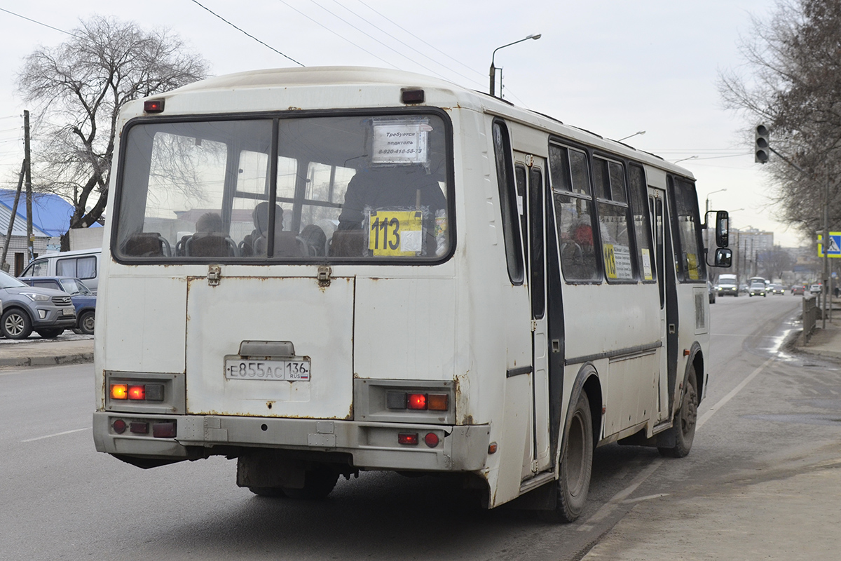 Воронежская область, ПАЗ-4234 № Е 855 АС 136