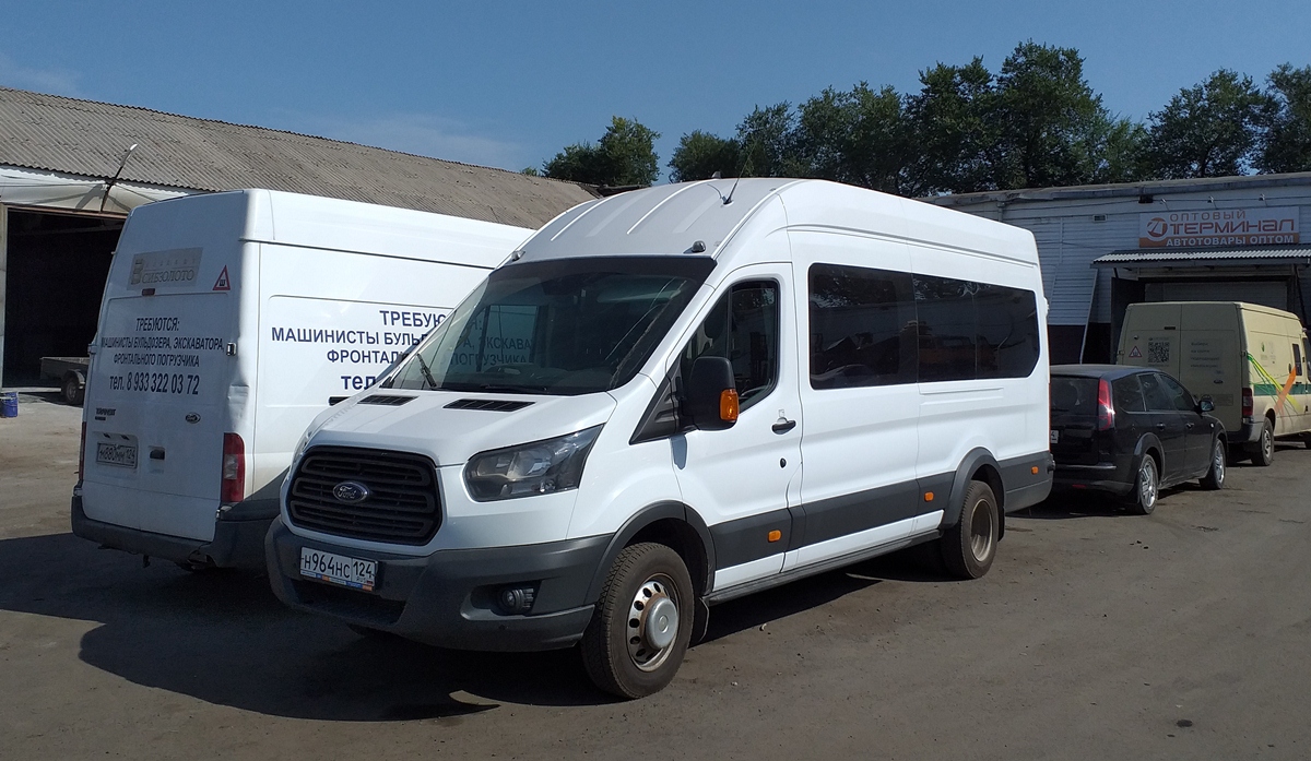 Красноярский край, Ford Transit FBD [RUS] (Z6F.ESG.) № Н 964 НС 124 — Фото  — Автобусный транспорт