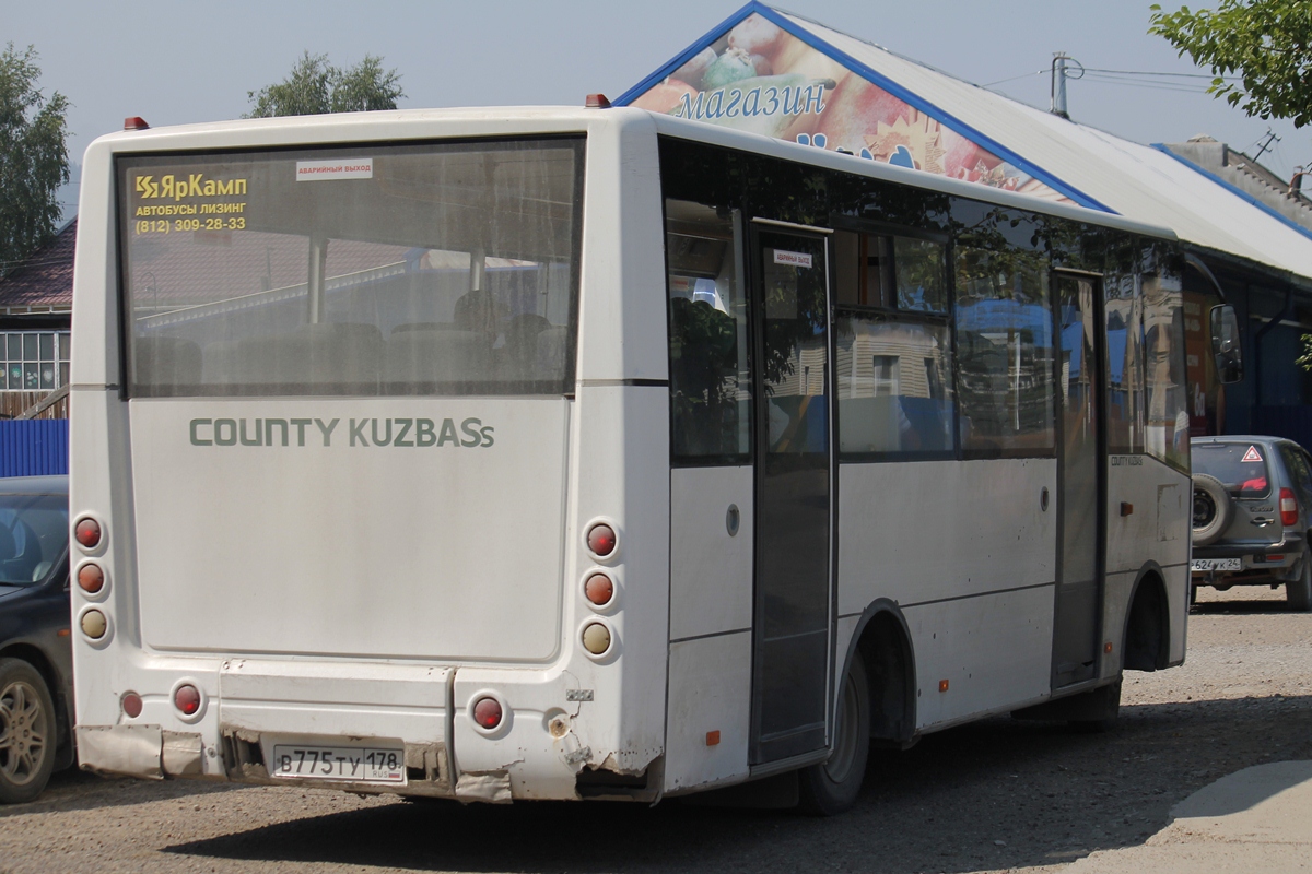 Санкт-Петербург, Hyundai County Kuzbas HDU2 № В 775 ТУ 178