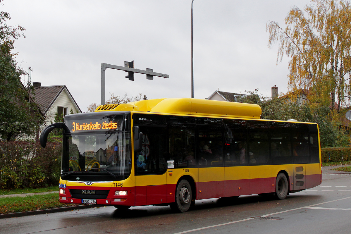 Литва, MAN A21 Lion's City NL273 CNG № 1146