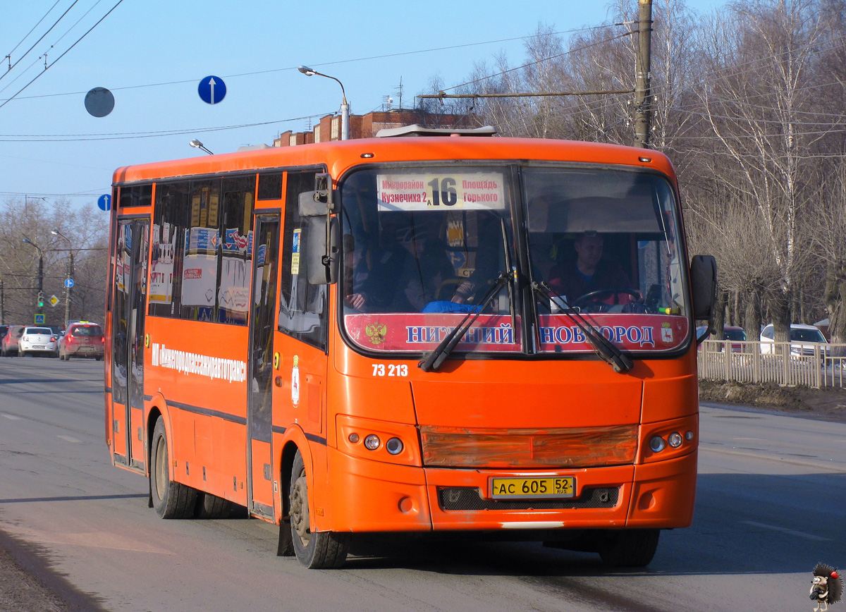 Нижегородская область, ПАЗ-320414-05 "Вектор" (1-2) № 73213