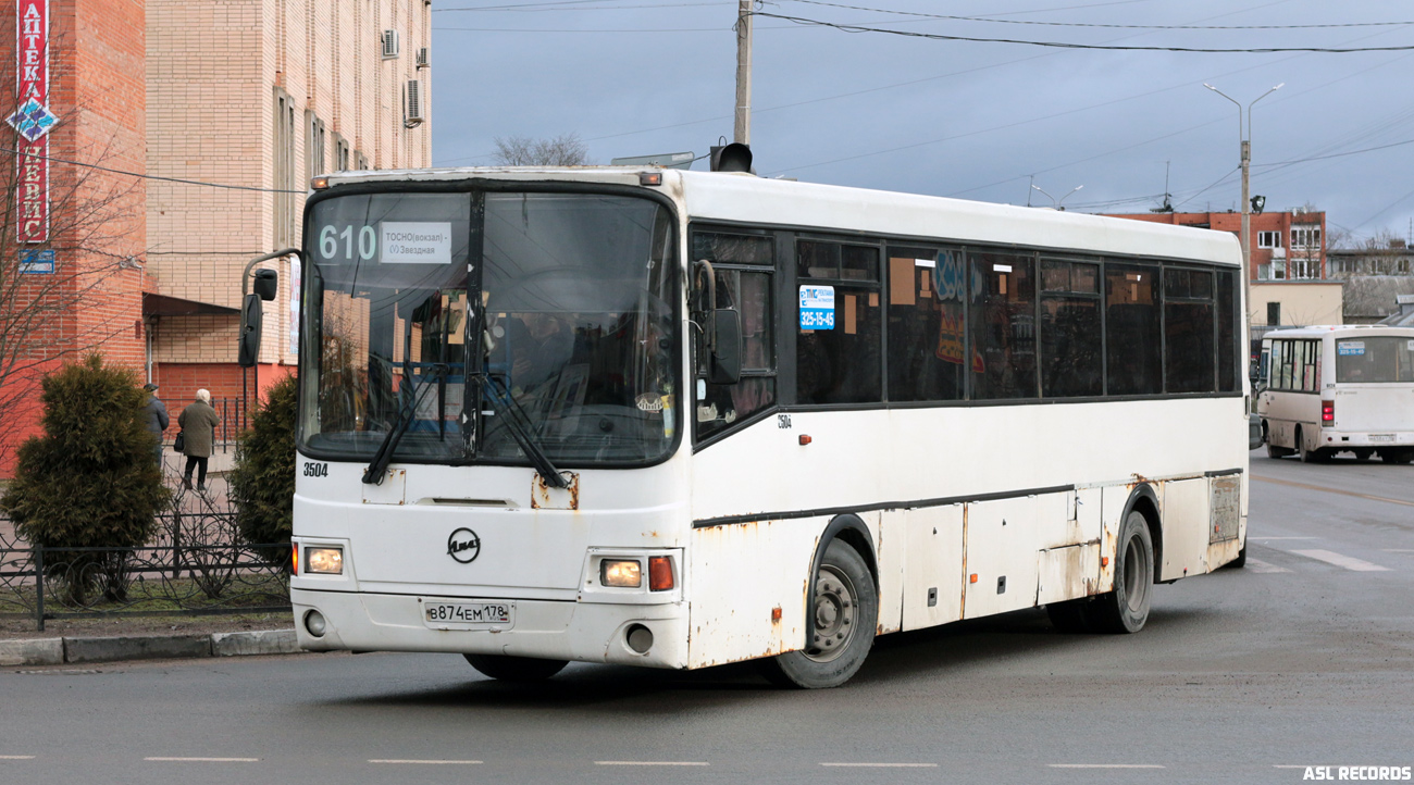 Leningradská oblast, LiAZ-5256.58 č. 3504