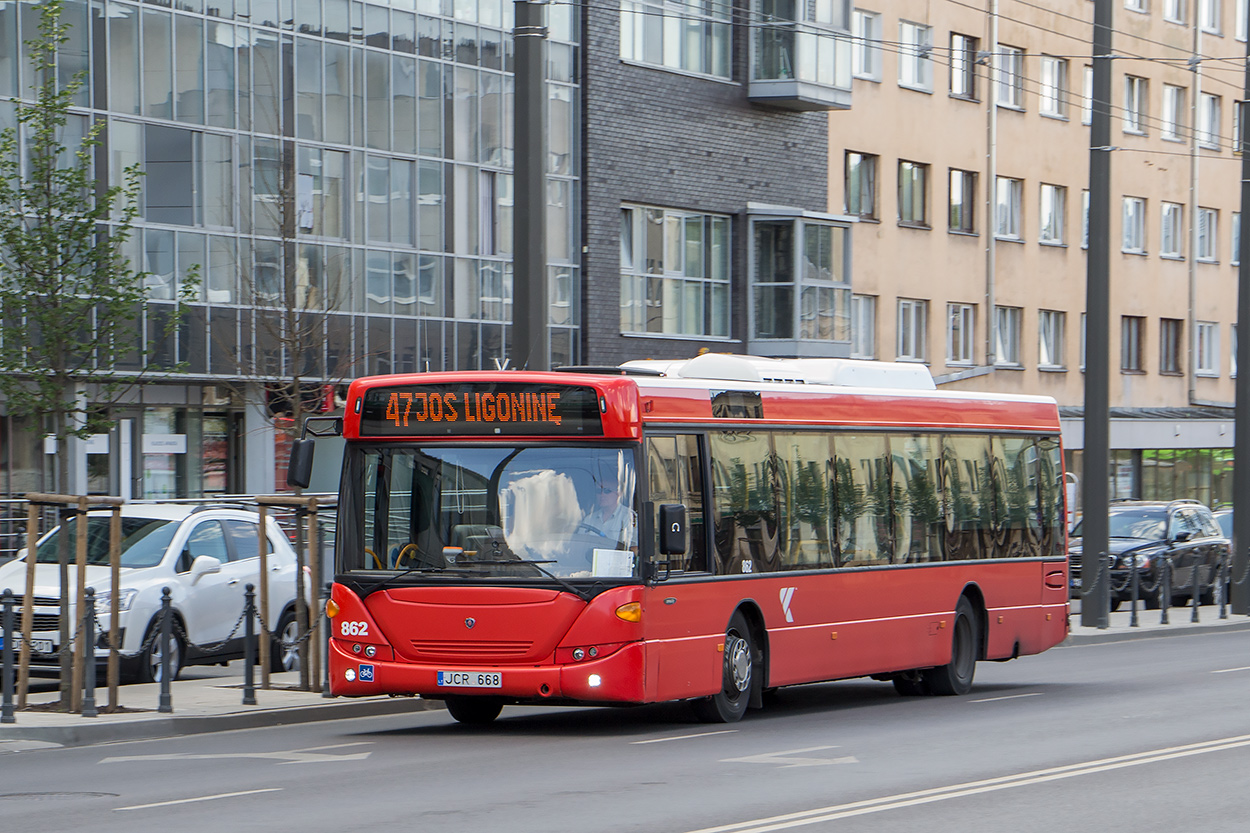 Литва, Scania OmniCity II № 862