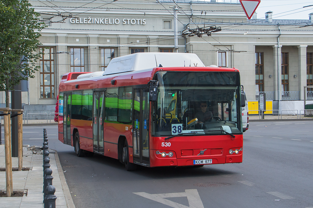 Литва, Volvo 7700 CNG № 530