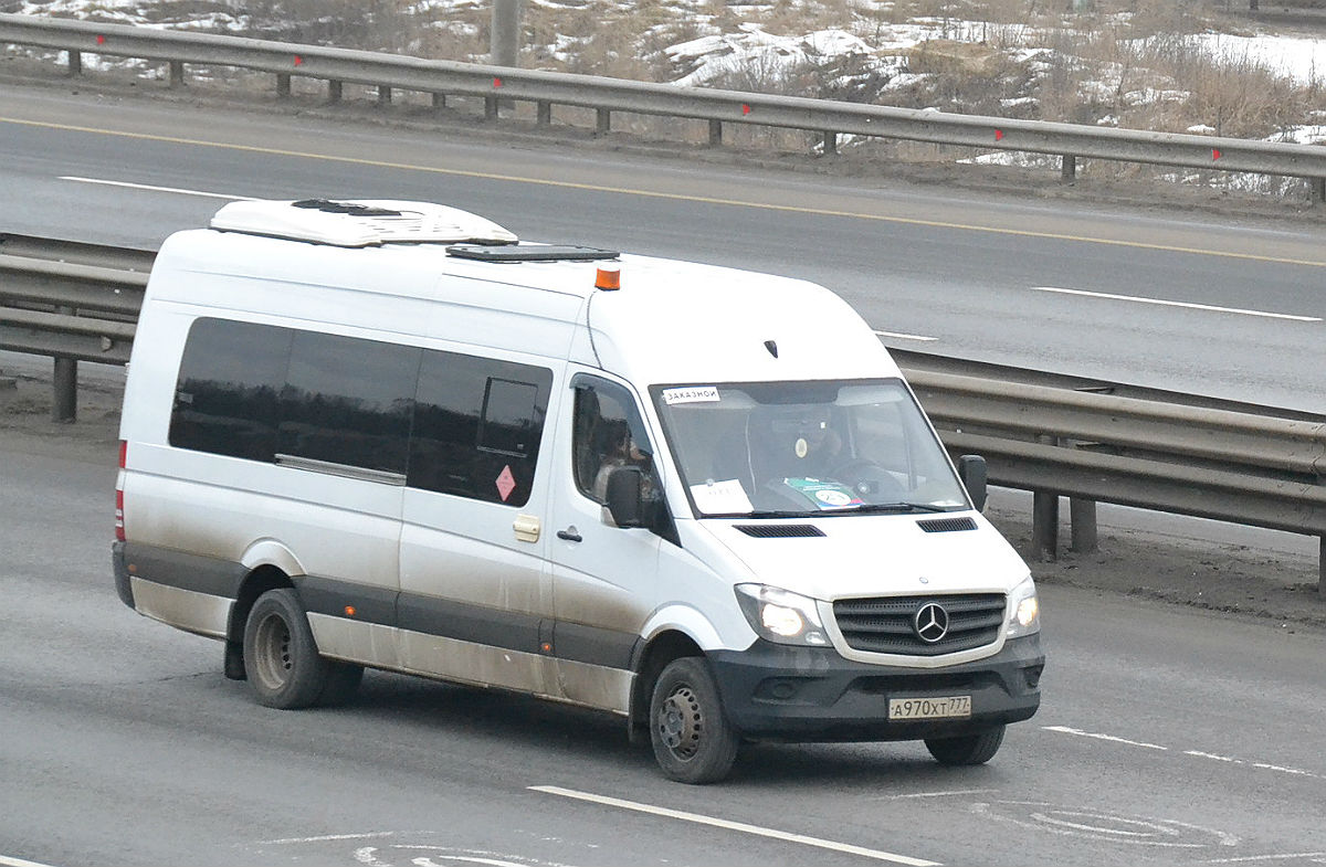 Москва, Луидор-22360C (MB Sprinter) № А 970 ХТ 777