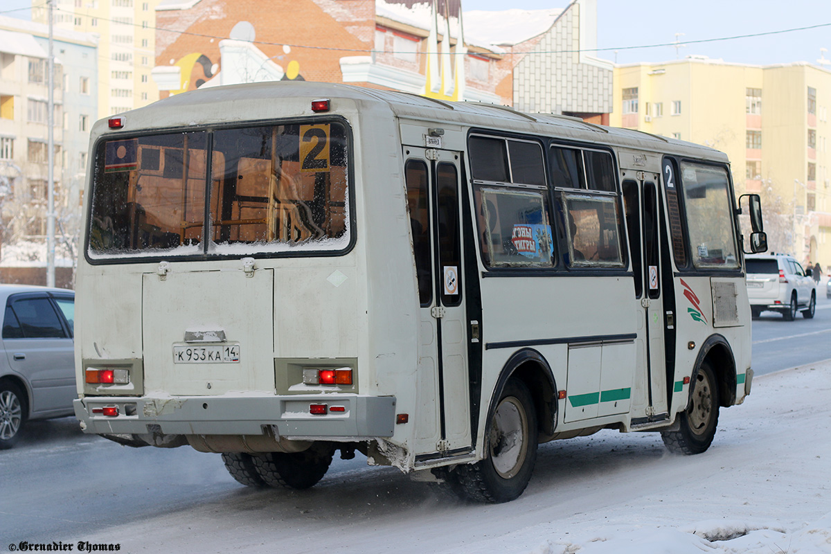 Саха (Якутия), ПАЗ-32054 № К 953 КА 14