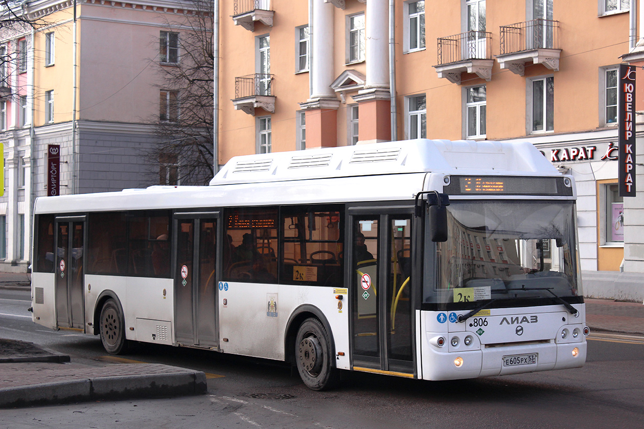 Novgorod region, LiAZ-5292.67 (CNG) № 806