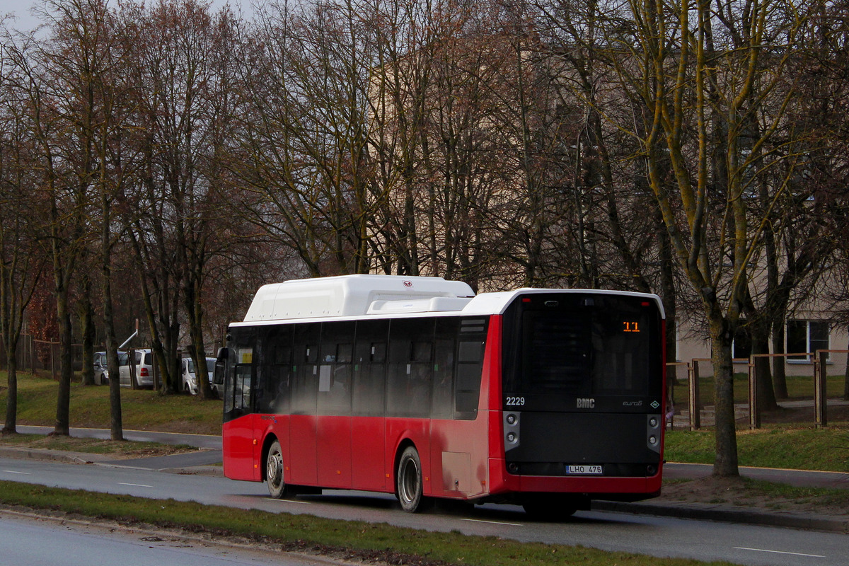 Litva, BMC Procity II 12LF CNG č. 2229