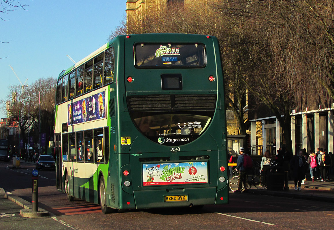 Великобритания, Alexander Dennis Enviro400H № 12043