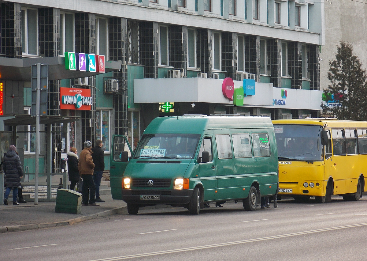 Волынская область, Volkswagen LT35 № AC 6820 AC