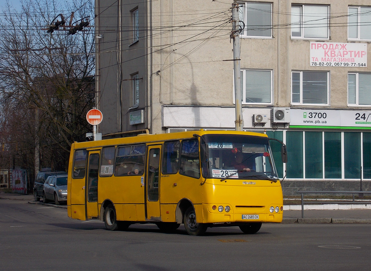 Волынская область, Богдан А09202 № AC 2685 CK