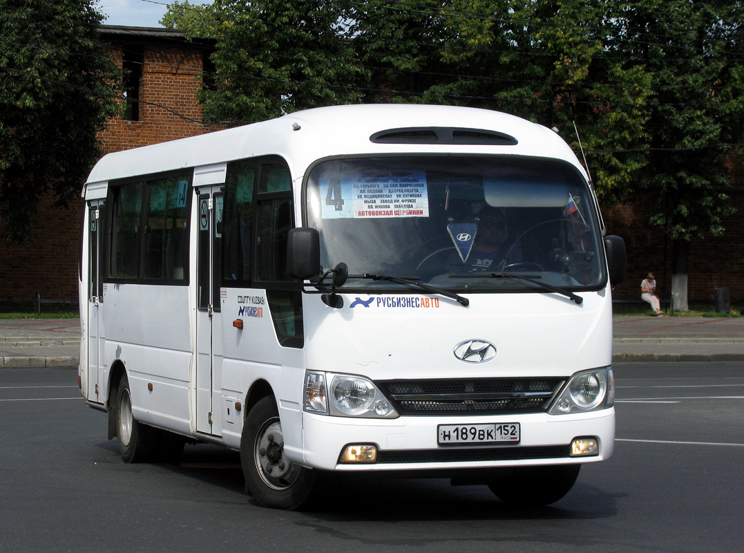 Нижегородская область, Hyundai County Kuzbass № Н 189 ВК 152