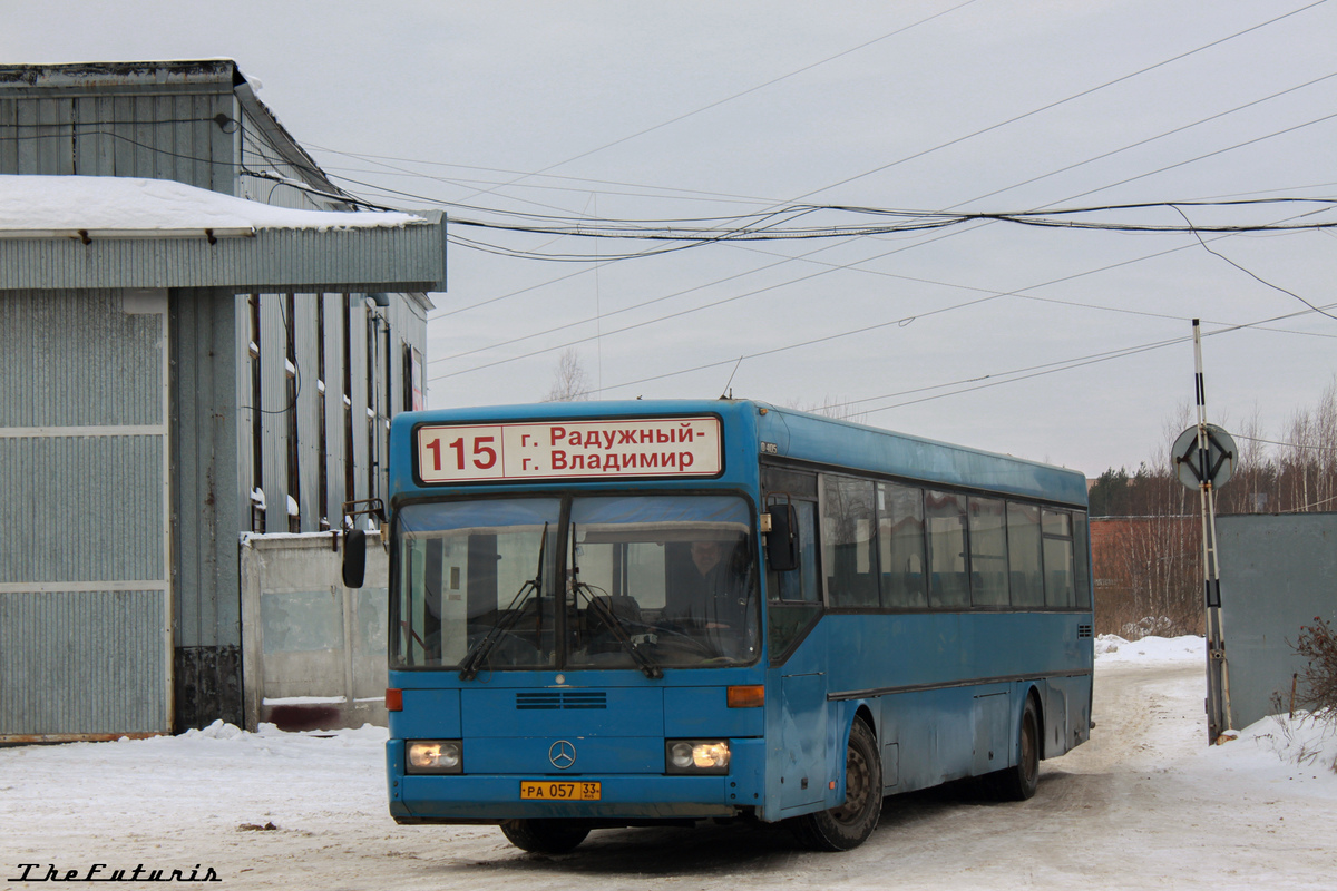 Владимирская область, Mercedes-Benz O405 № РА 057 33